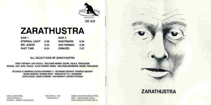 Zarathustra – Zarathustra, 1972