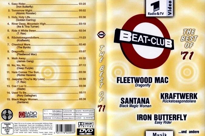 Beat Club - The Best Of ’71 Book Cover