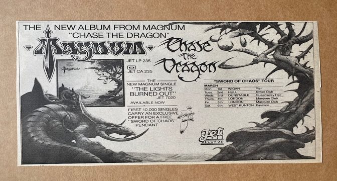 Magnum – Chase The Dragon; Na křídlech pompézního draka